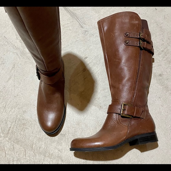 NATURALIZER - Jessie Wide Calf Riding Boots (NWT) - Picture 6 of 9